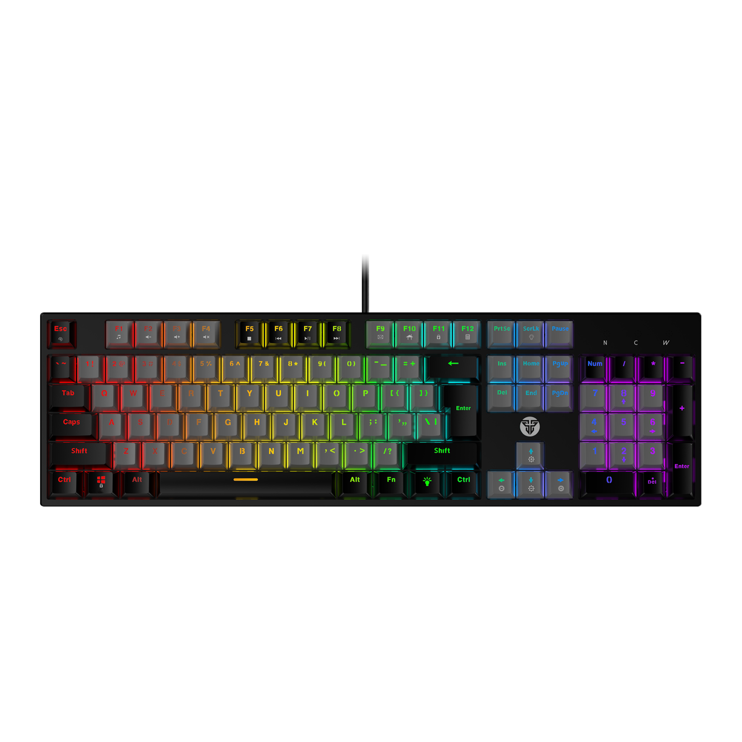 Fantech ATOM MK886 RGB Gaming Mechanical Keyboard Full Size - Fantech Indonesia
